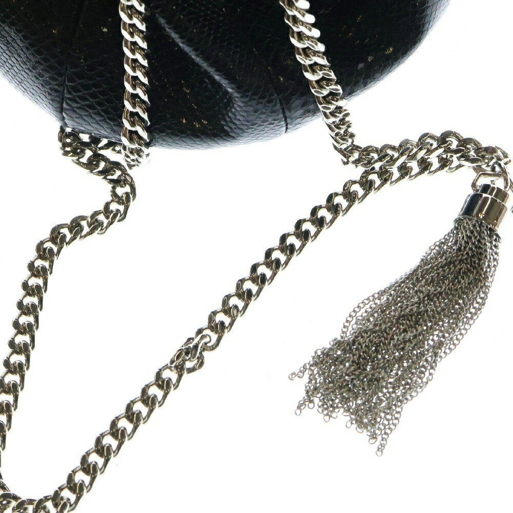 Saint Laurent Python Bag Drawstring Paris Chain B… - image 5